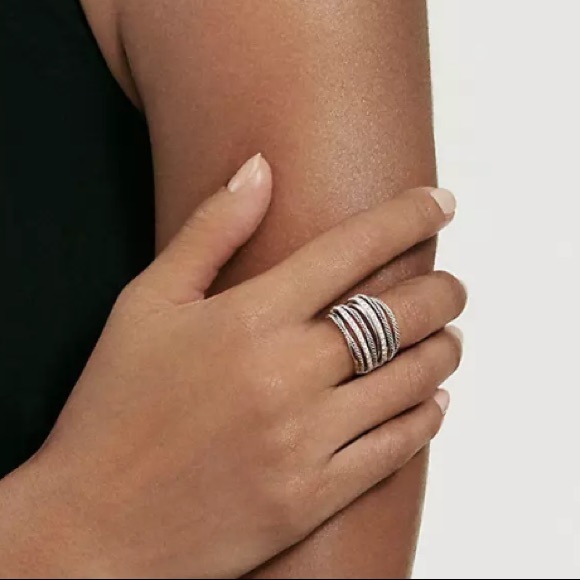 New 925 Silver Stackable Luxury Ring - Picture 5 of 5